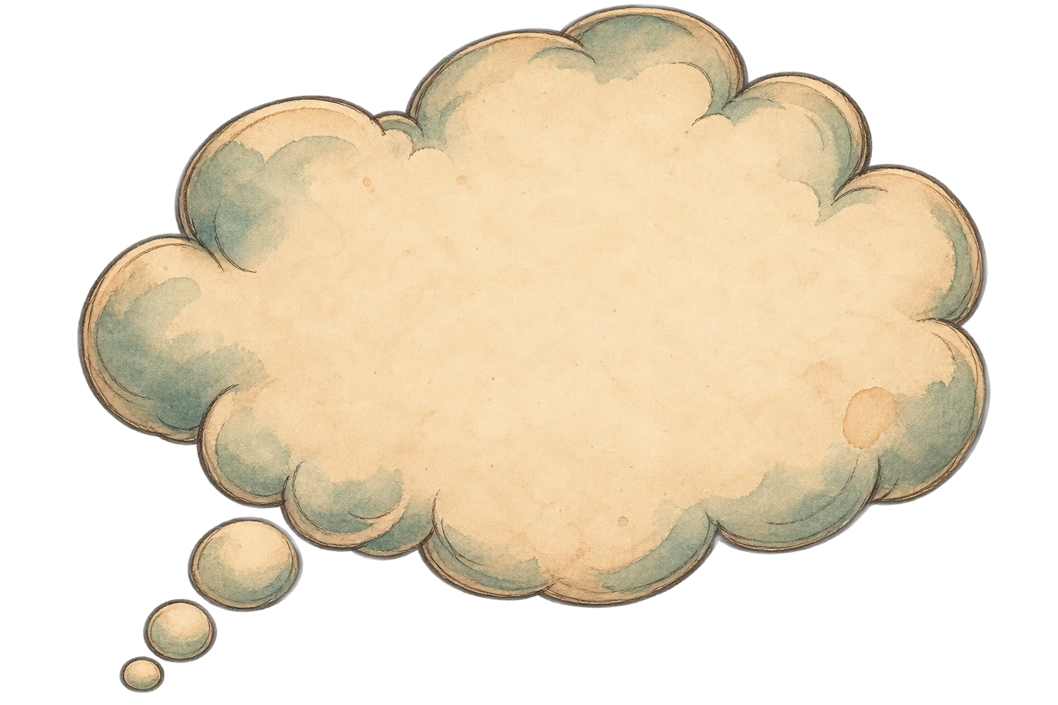 Thought bubble